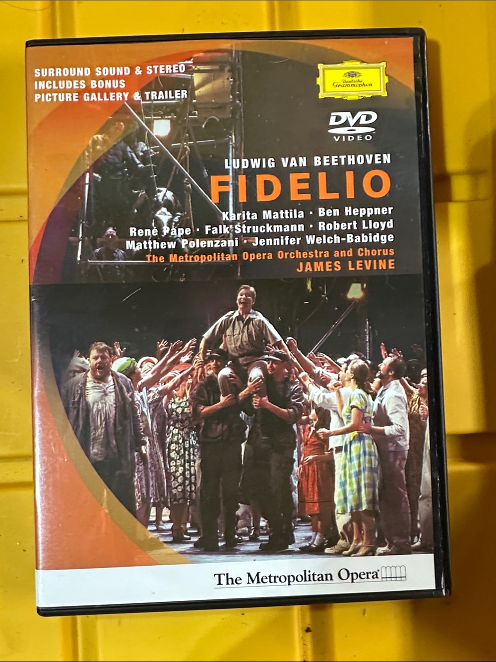 Beethoven’s “Fidelio” The Metropolitan Opera Orchestra and chorus DVD